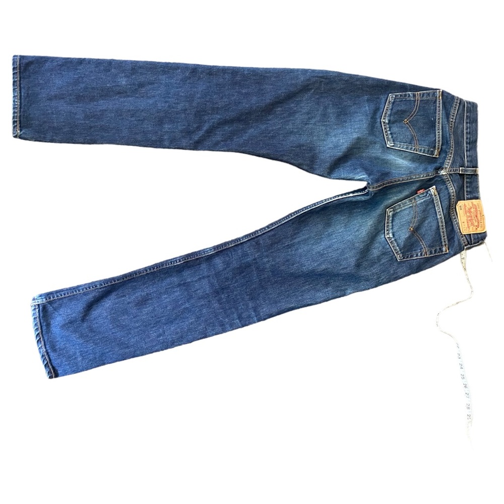 NWOT LEVI’S 501 FOR ANTHRO HIGH WAISTED BUTTON FLY STRAIGHT LEG THE OG OF JEANS - Picture 10 of 16